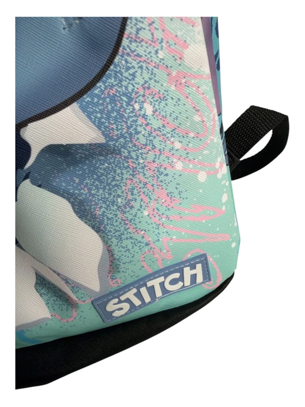 Disney Lilo & Stitch Backpack With Stitch Luggage Tag